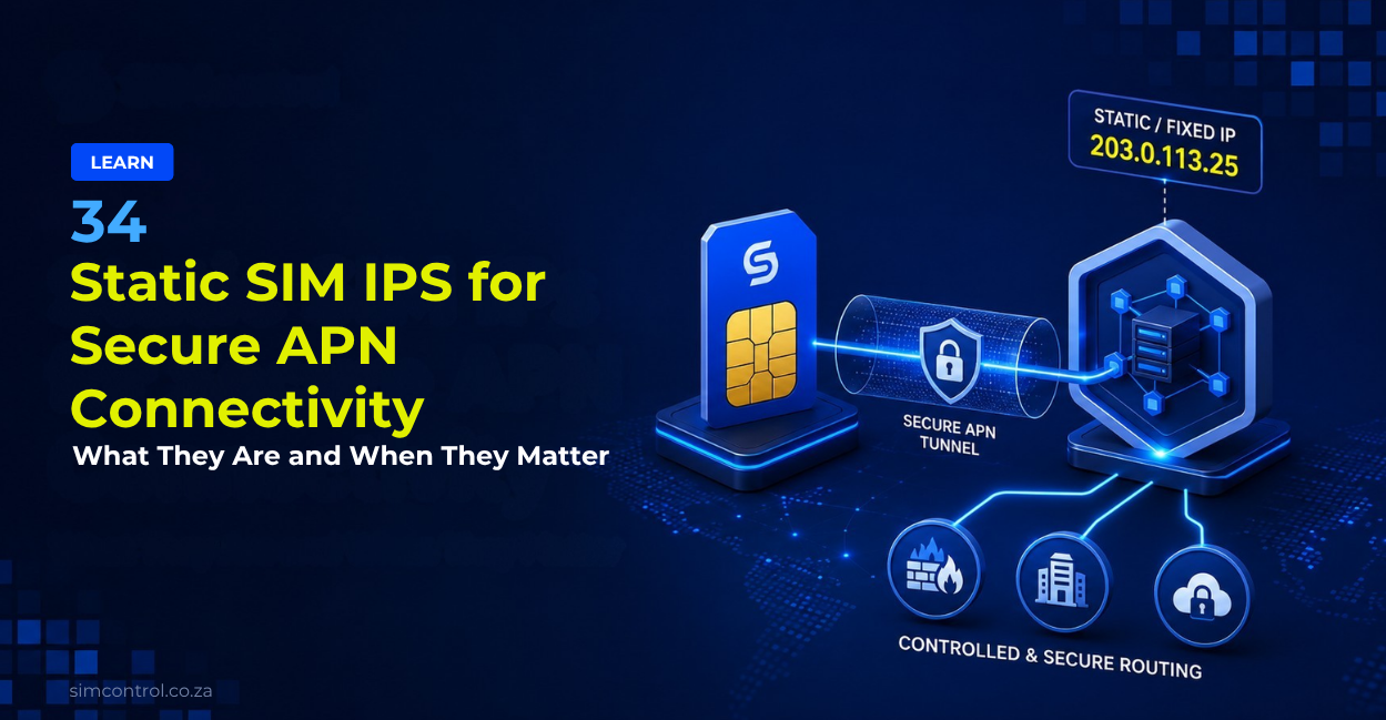 Static SIM IPs for Secure APN Connectivity