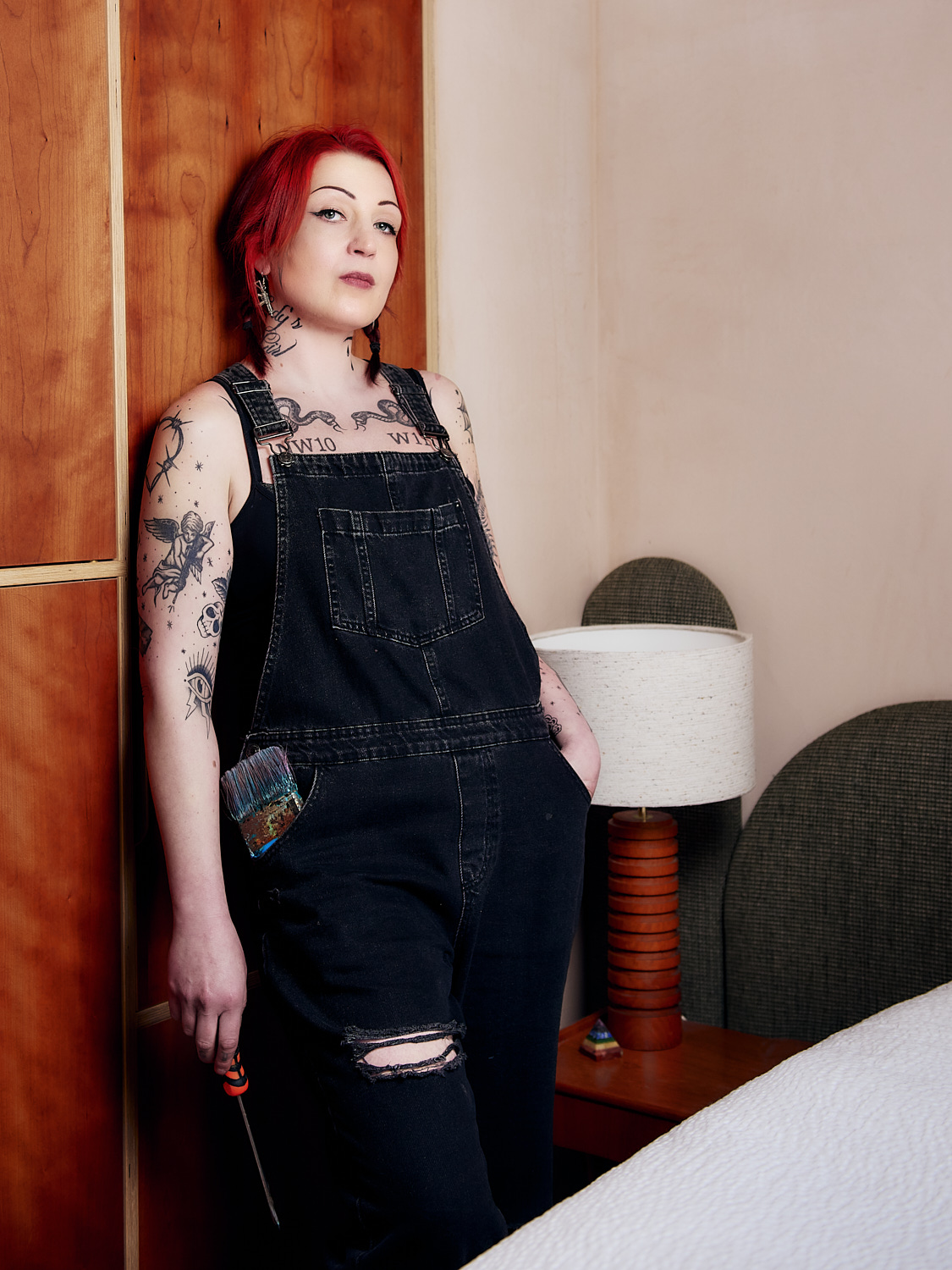 Female handywoman in Dulwich, holding a screwdriver, TaskHer
