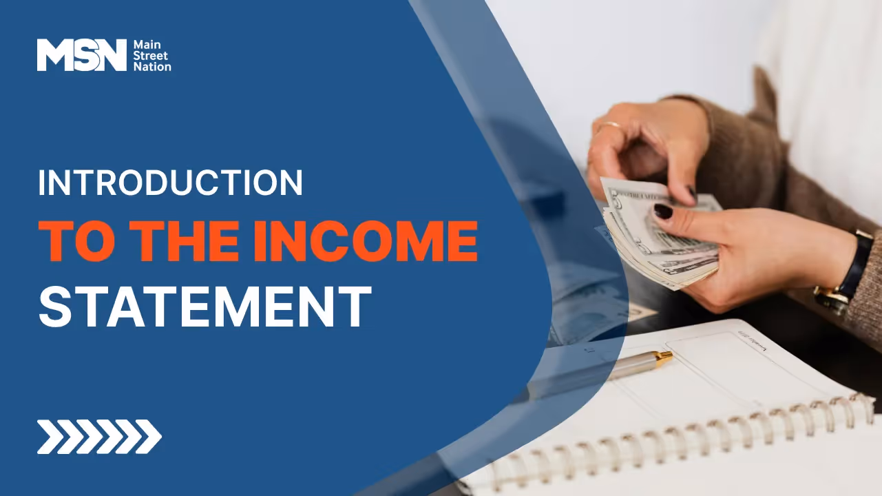 Introduction to the Income Statement