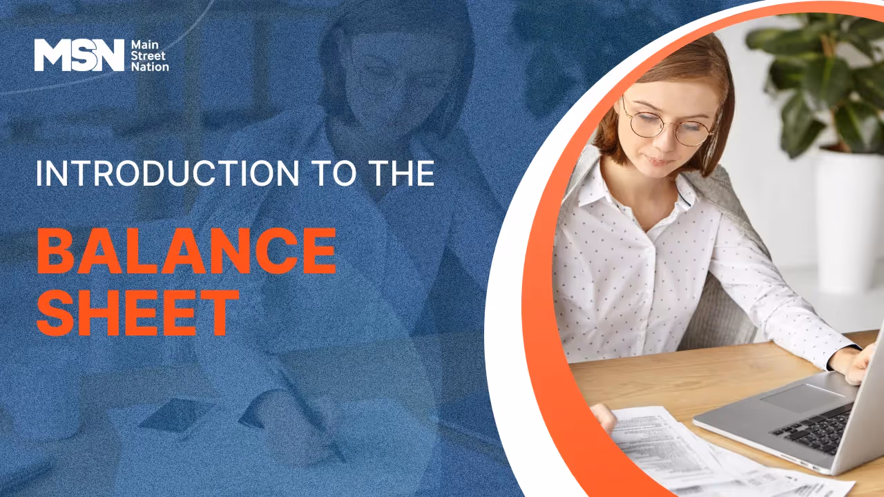 Introduction to the Balance Sheet