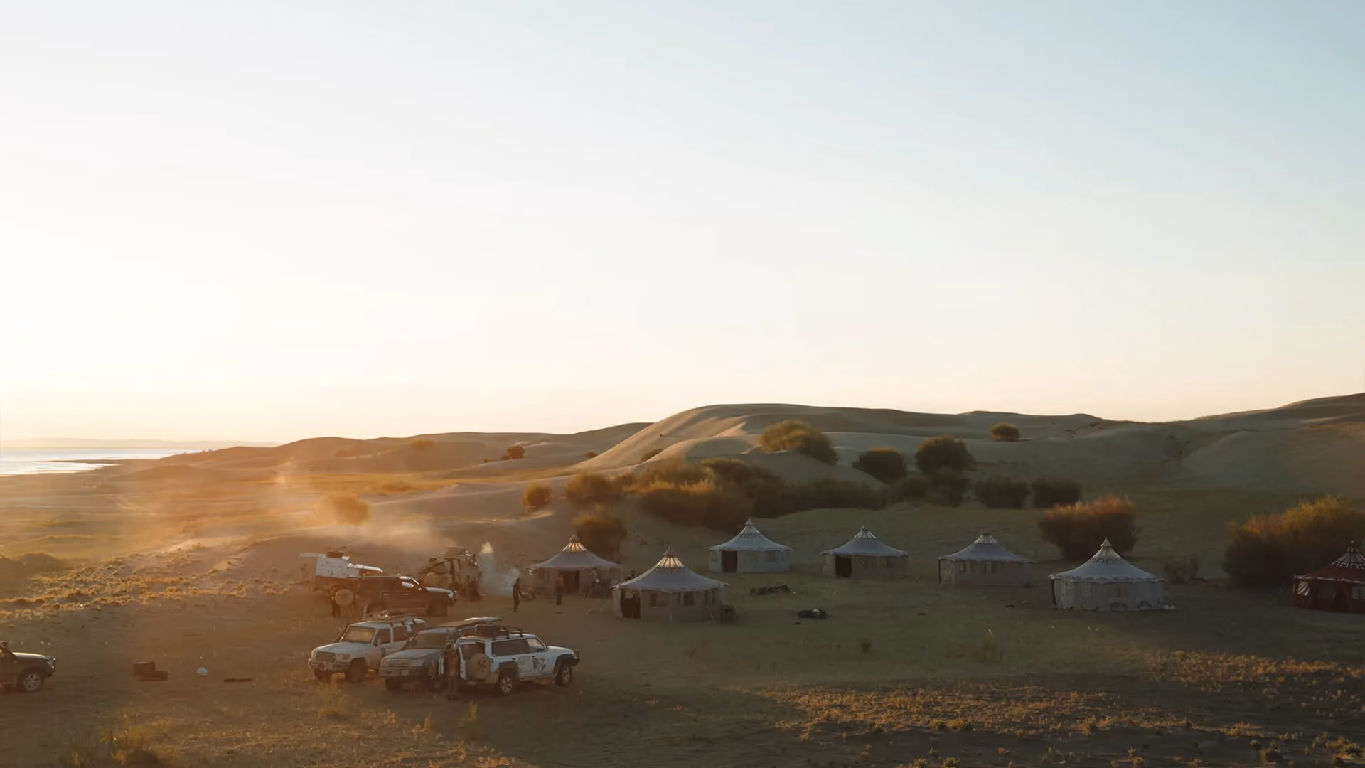Road to Gobi Desert Mongolia 4x4 expedition archive, dunes and remote camps