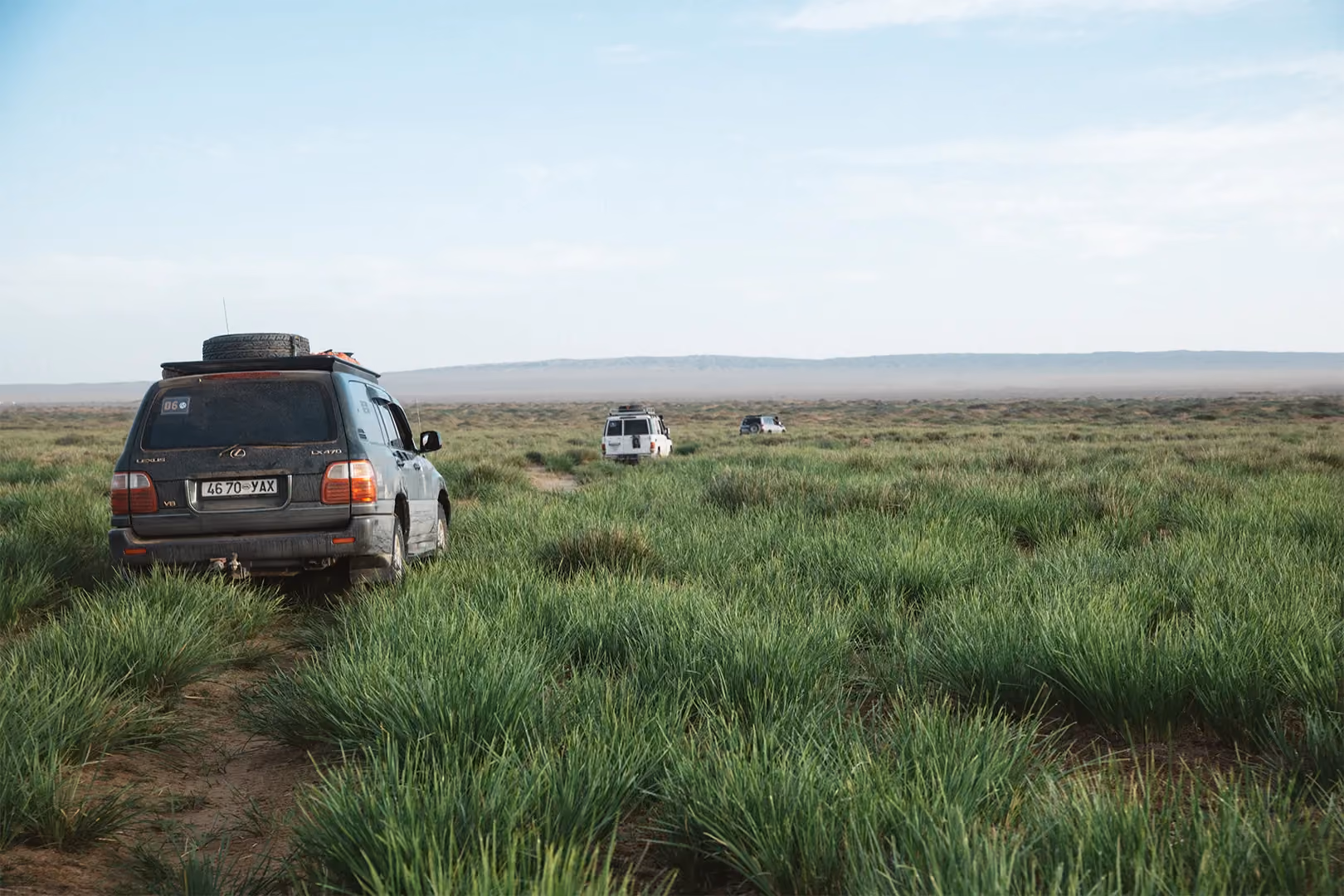 Road deeper into Mongolia's Gobi Desert 4x4 expedition archive