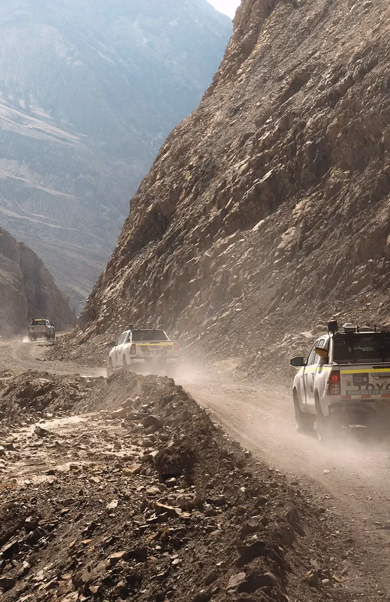 Winding roads through Colca Canyon, Uncharted Sierra Peru expedition