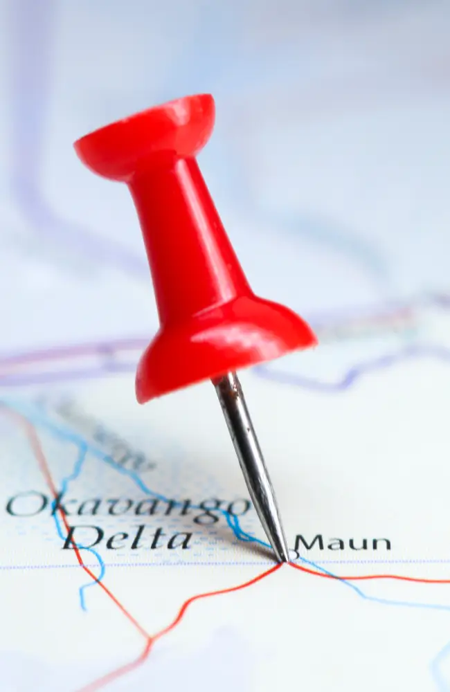Final gauntlet to Maun, gateway to the Okavango Delta, Great Kalahari Botswana