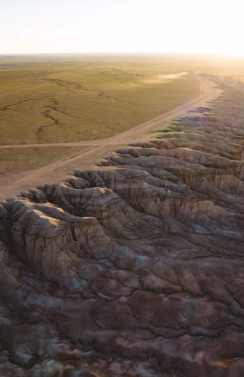 Drive south to Dalanzadgad, gateway to the Gobi Desert, Trans Gobi Mongolia