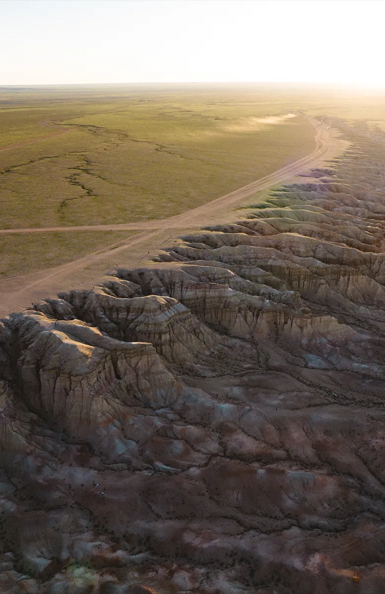 Drive south to Dalanzadgad, gateway to the Gobi Desert, Trans Gobi Mongolia