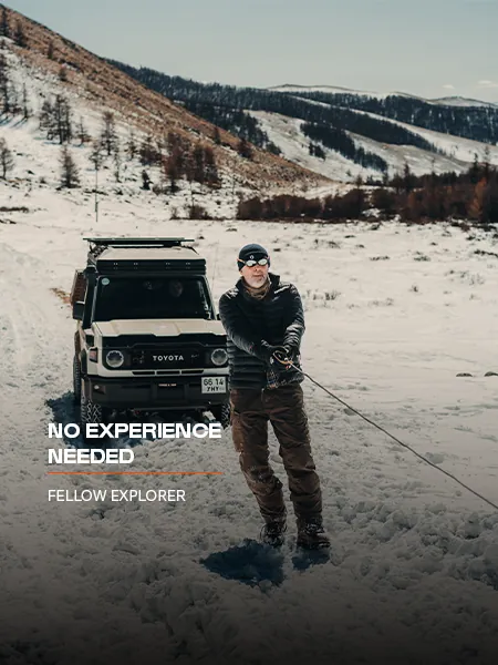 Cold Steppes explorer testimonial: No experience needed