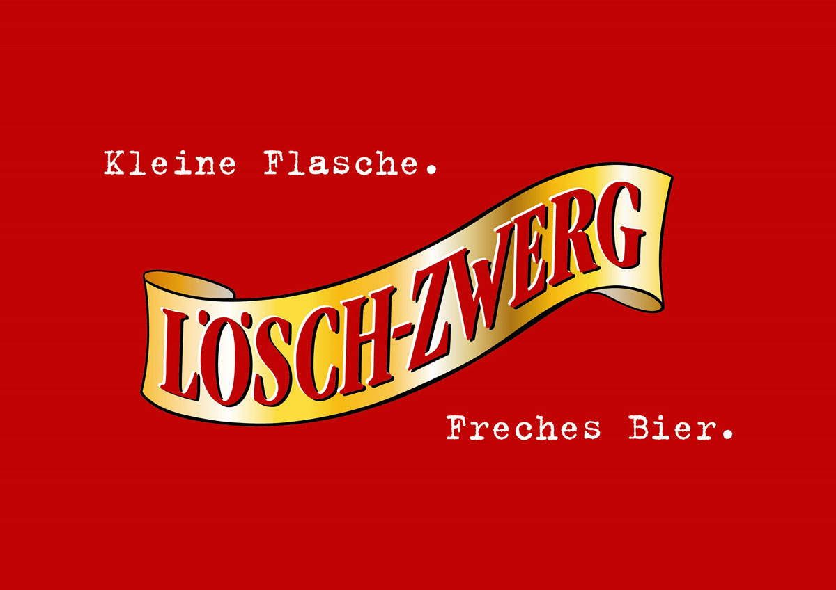 Roten Lösch-Zwerg Logo