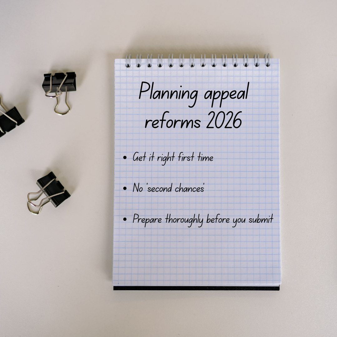 Planning Appeal Reforms 2026