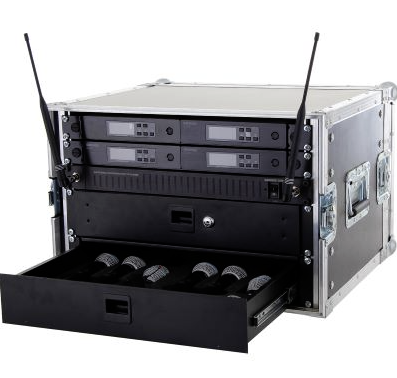 Rack Shure QLXD4 