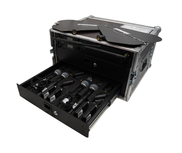 Rack shure ULX 4