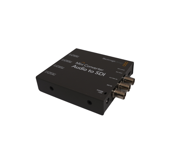 BlackMagic mini converter AUDIO to SDI