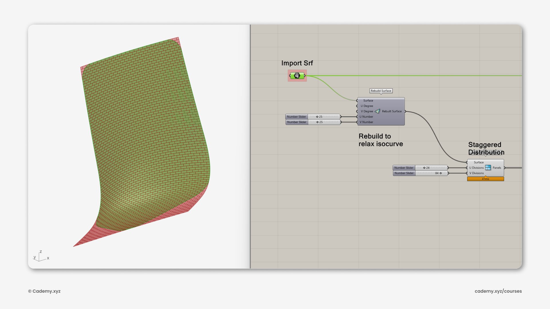 Herman Miller Verus Chair Webinar Rhinoceros 3D Grasshopper Parametric modeling course Cademy Creativemutation