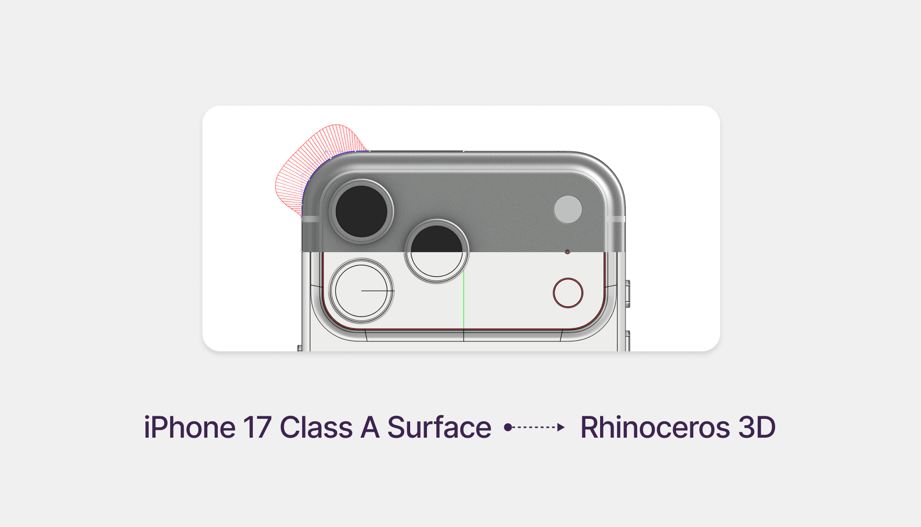 iPhone 17 Pro 3D Modeling Tutorial | Rhino Class-A Workflow