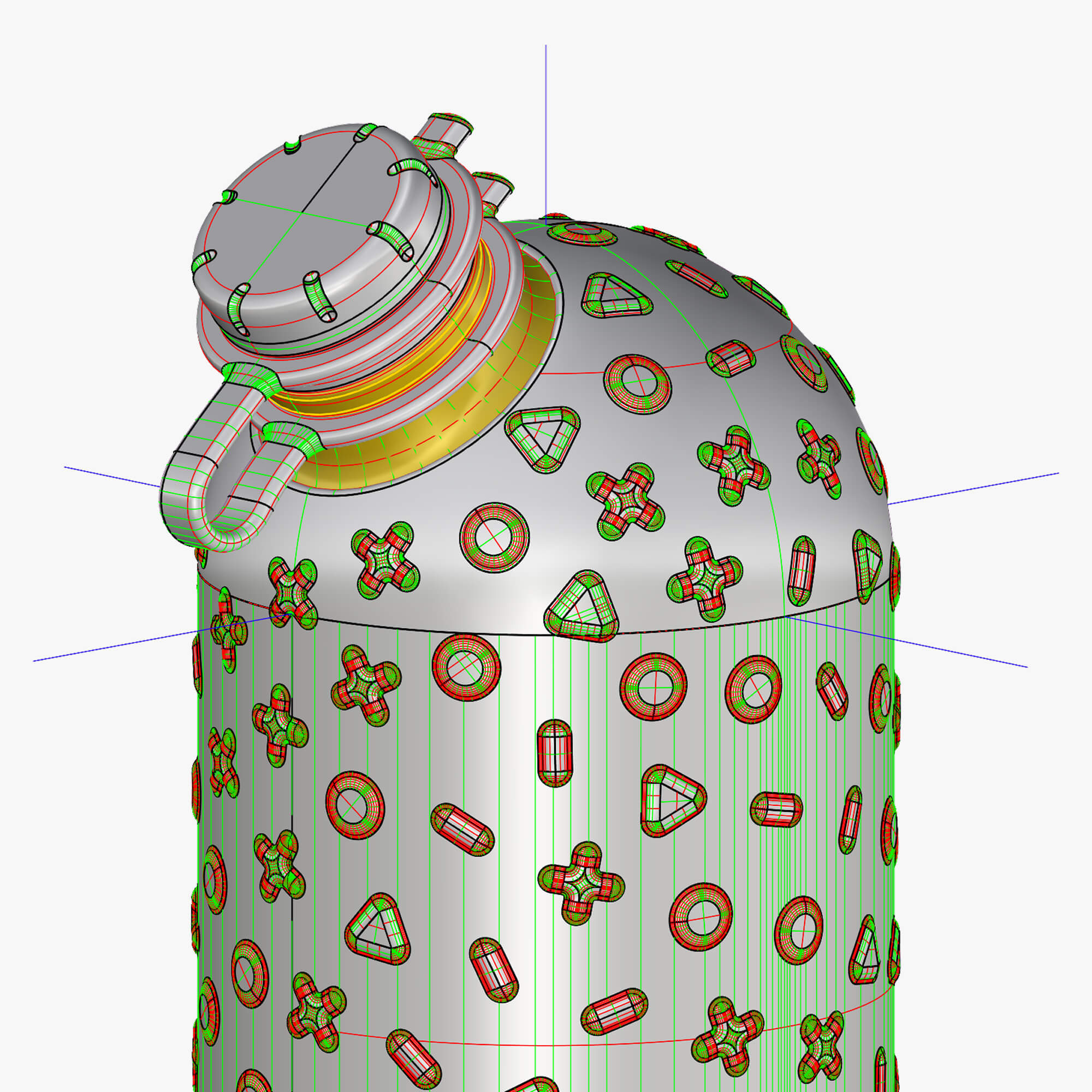 Learn to create & transfer complex parametric textures for aesthetical, structural, and functional purposes using the NURBS, Mesh, SubD, and Voxel workflows.