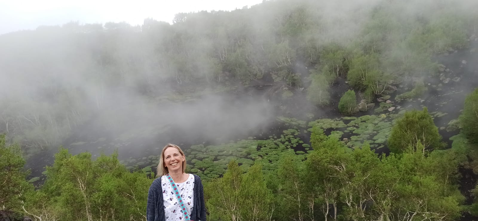 Harmonisches Bild von einem Farbenspiel