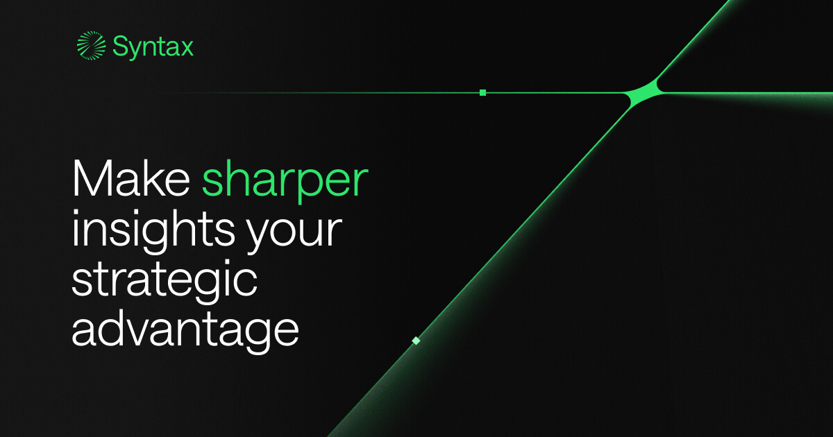 Syntax | Get Started