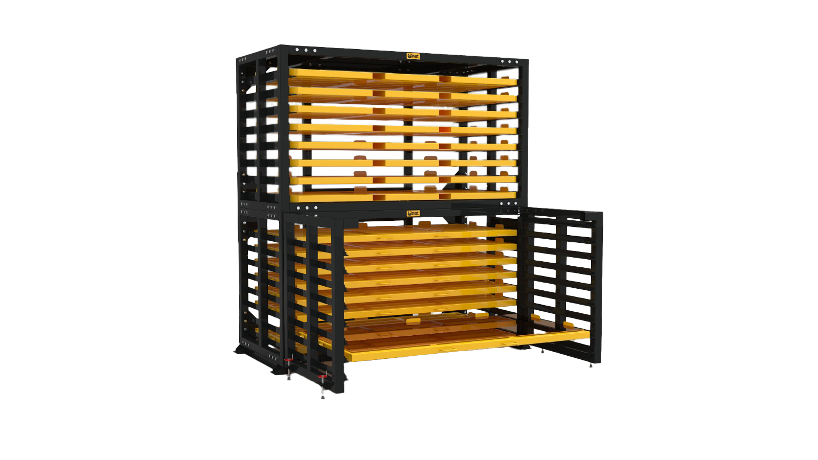 Big Game Steel Roll Out sheet metal rack