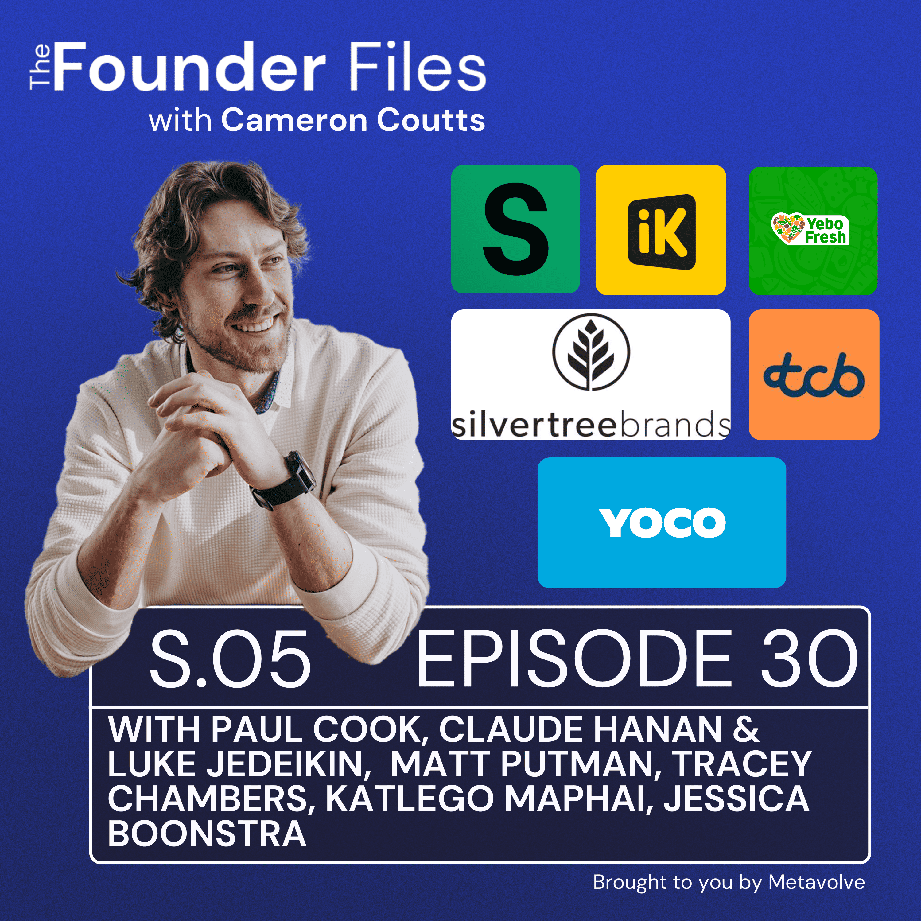 Paul Cook, Silvertree Brands; Claude Hanan & Luke Jedeikin, Superbalist; Matt Putman, iKhokha; Tracey Chambers, Taking Care of Business; Katlego Maphai, Yoco; Jessica Boonstra, Yebo Fresh