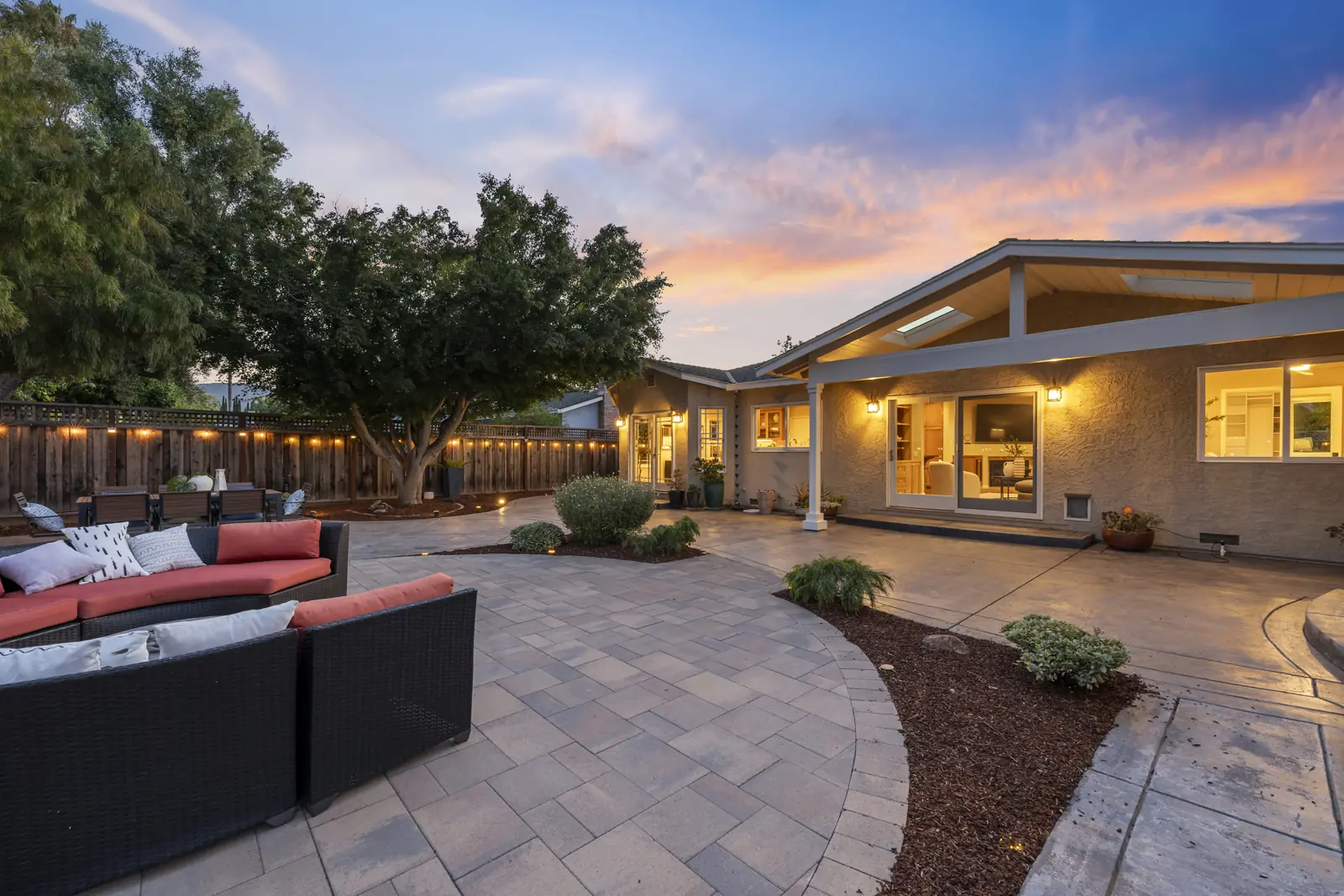 Exterior of the Mountain View home that sold $832,000 over asking with 14 offers.