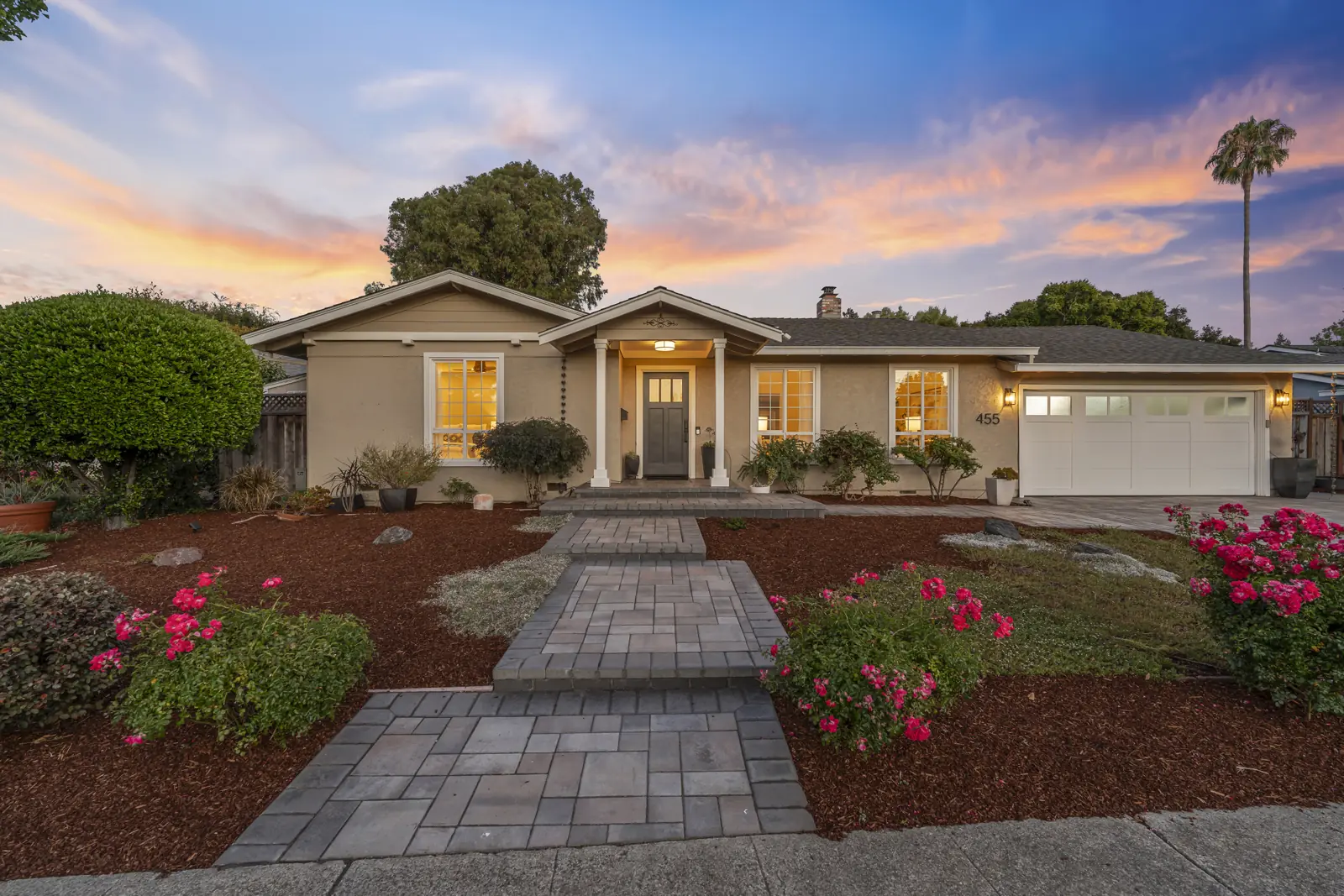 Waverly Park home in Mountain View prepared for sale while the sellers continued living there.