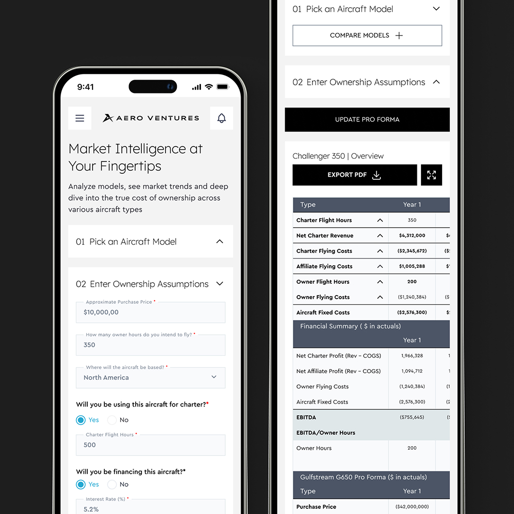 Pro Forma generator