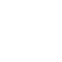 Facebook logo with white lowercase f on blue square background.