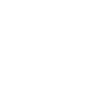 White icon of a paintbrush on a digital screen symbolizing graphic design.