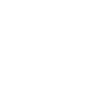 Icon of a white bar chart with three ascending vertical bars on a black background.