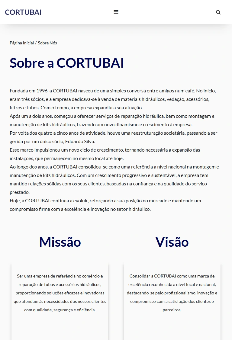 About Us Webflow site