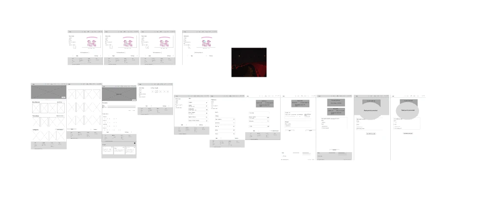 Digital wireframes