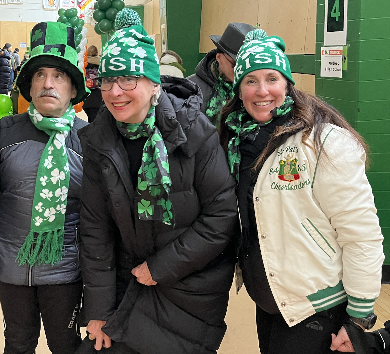 Solidarité familles Sécurité routière au défilé de la Saint-Patrick à Québec