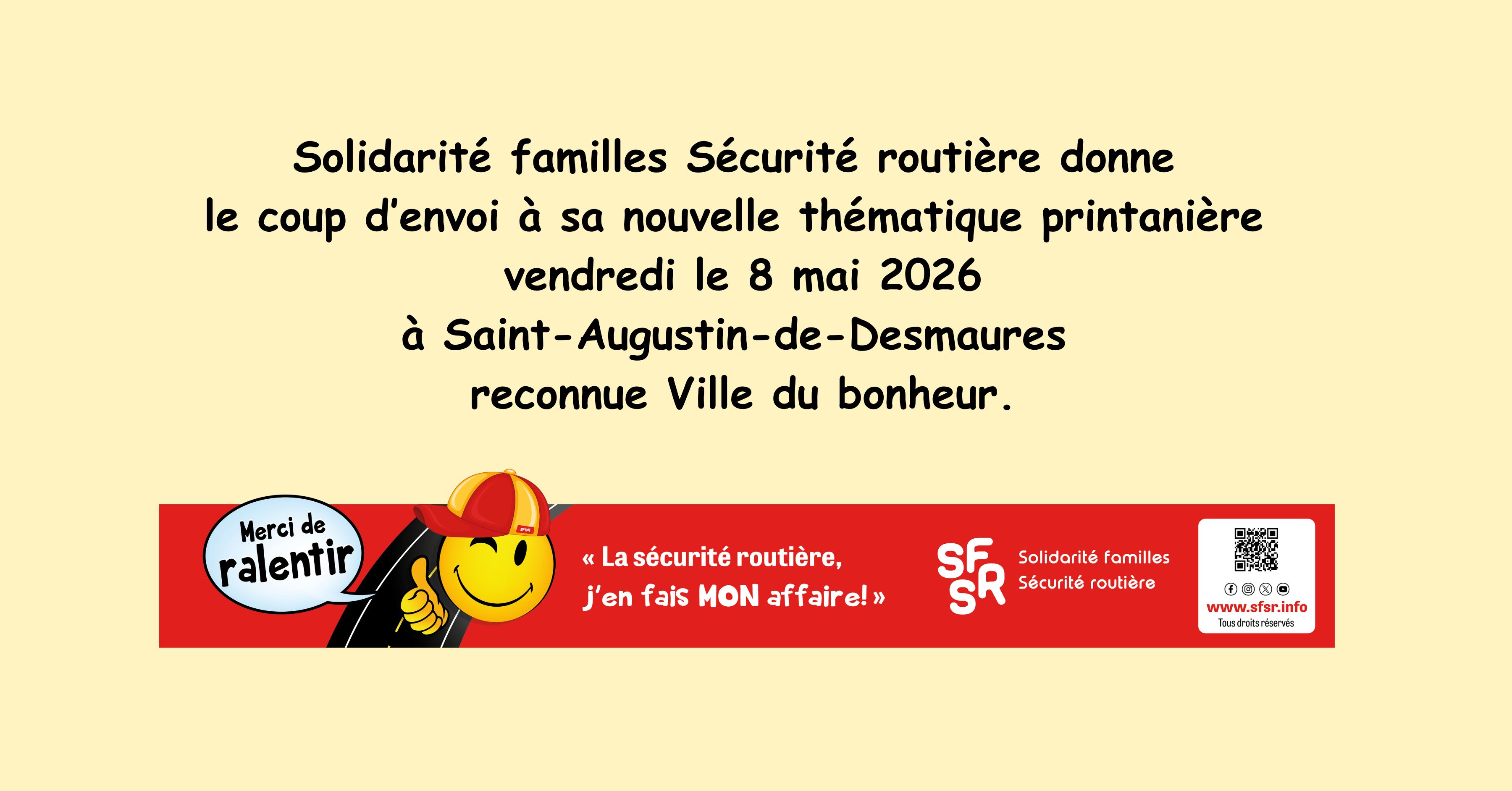 Dévoilement de la nouvelle thématique du printemps.