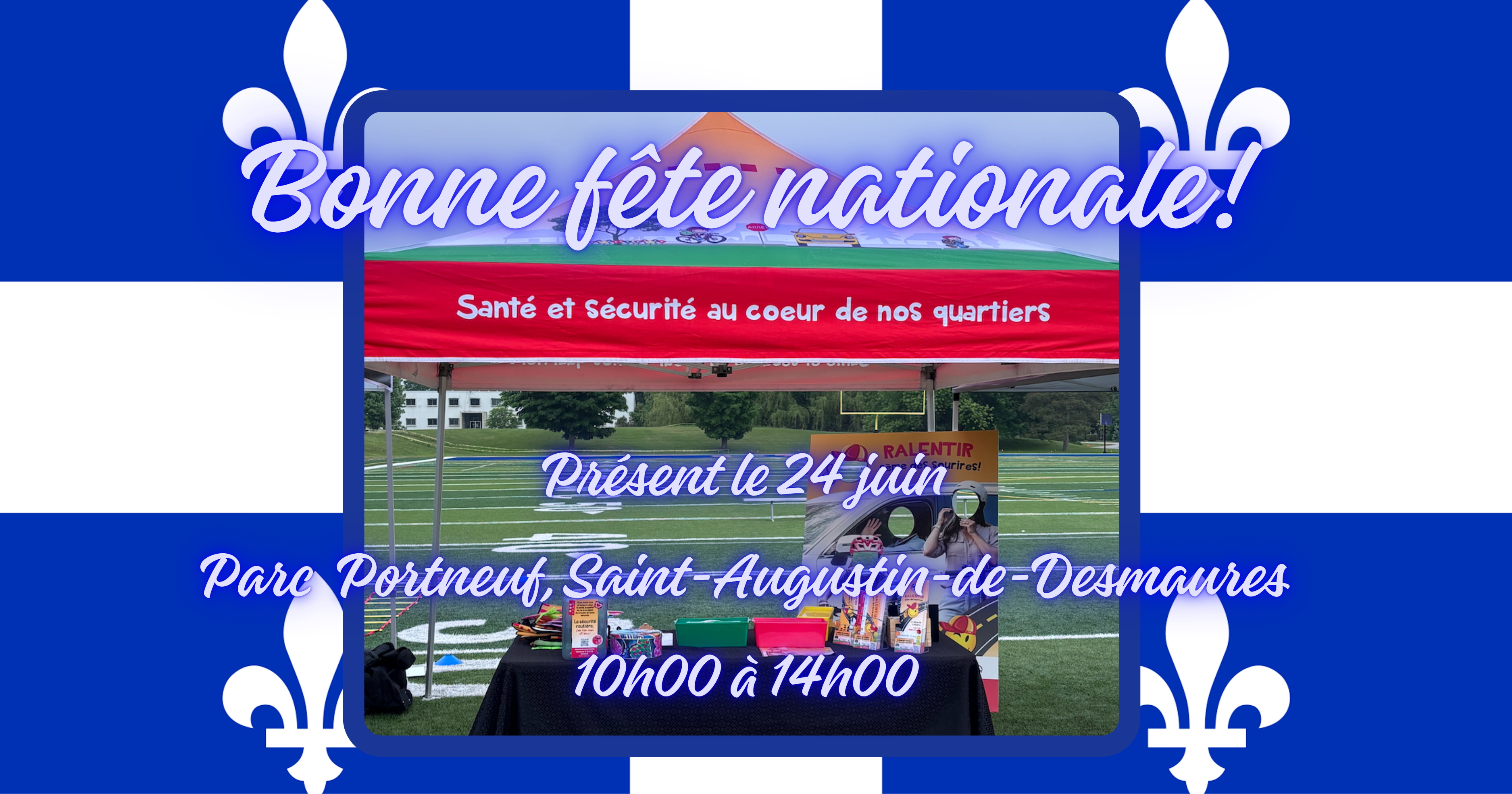 Présent 24 juin au Parc Portneuf, Saint-Augustin-de-Desmaures