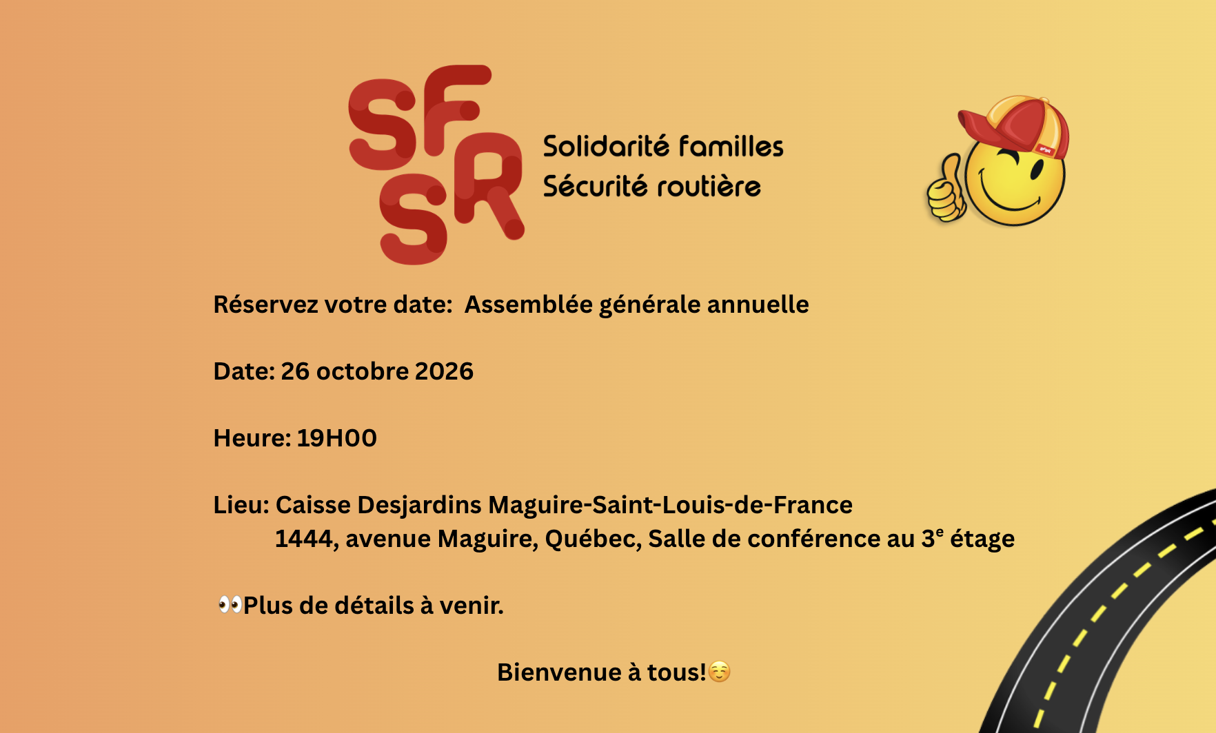 INVITATION: Assemblée générale annuelle