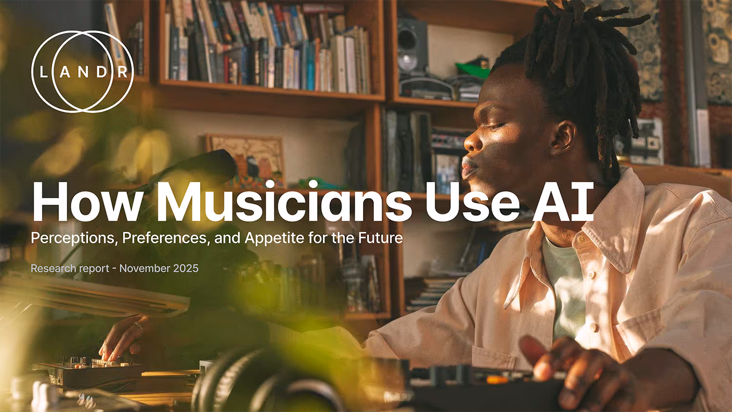 LANDR Musician AI Usage Habits Study