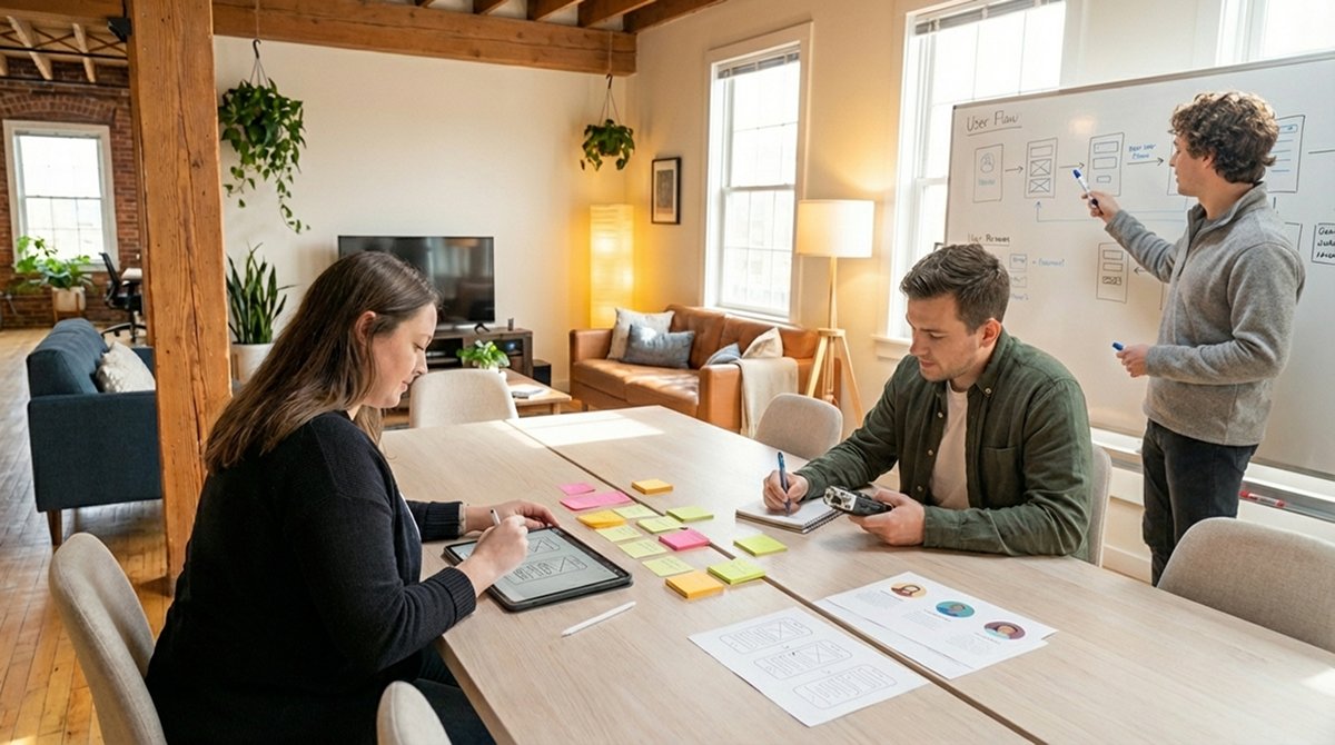 Durchführung von User Research mit LoFi Prototypen