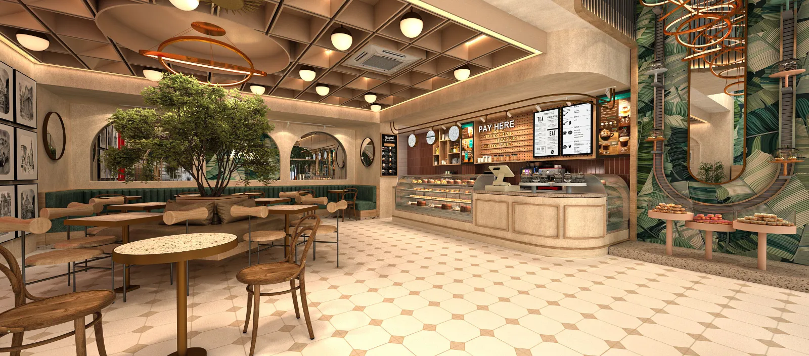 SprintCo Cafe Interior Designers