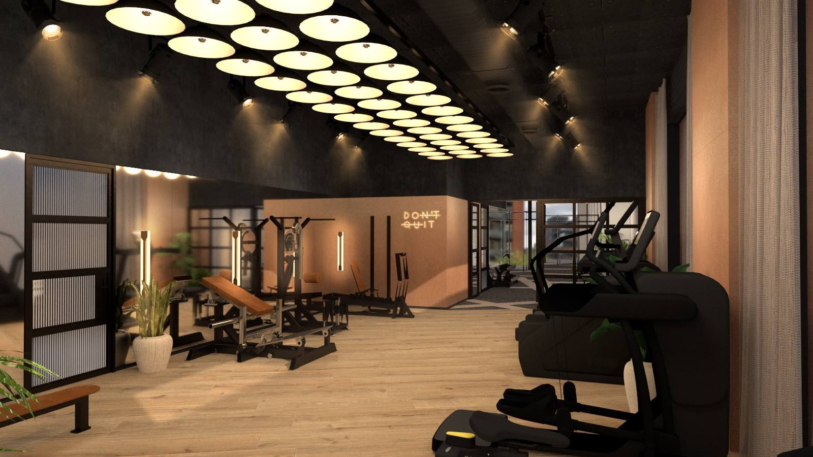 John Damon Design Gym Interior Designer