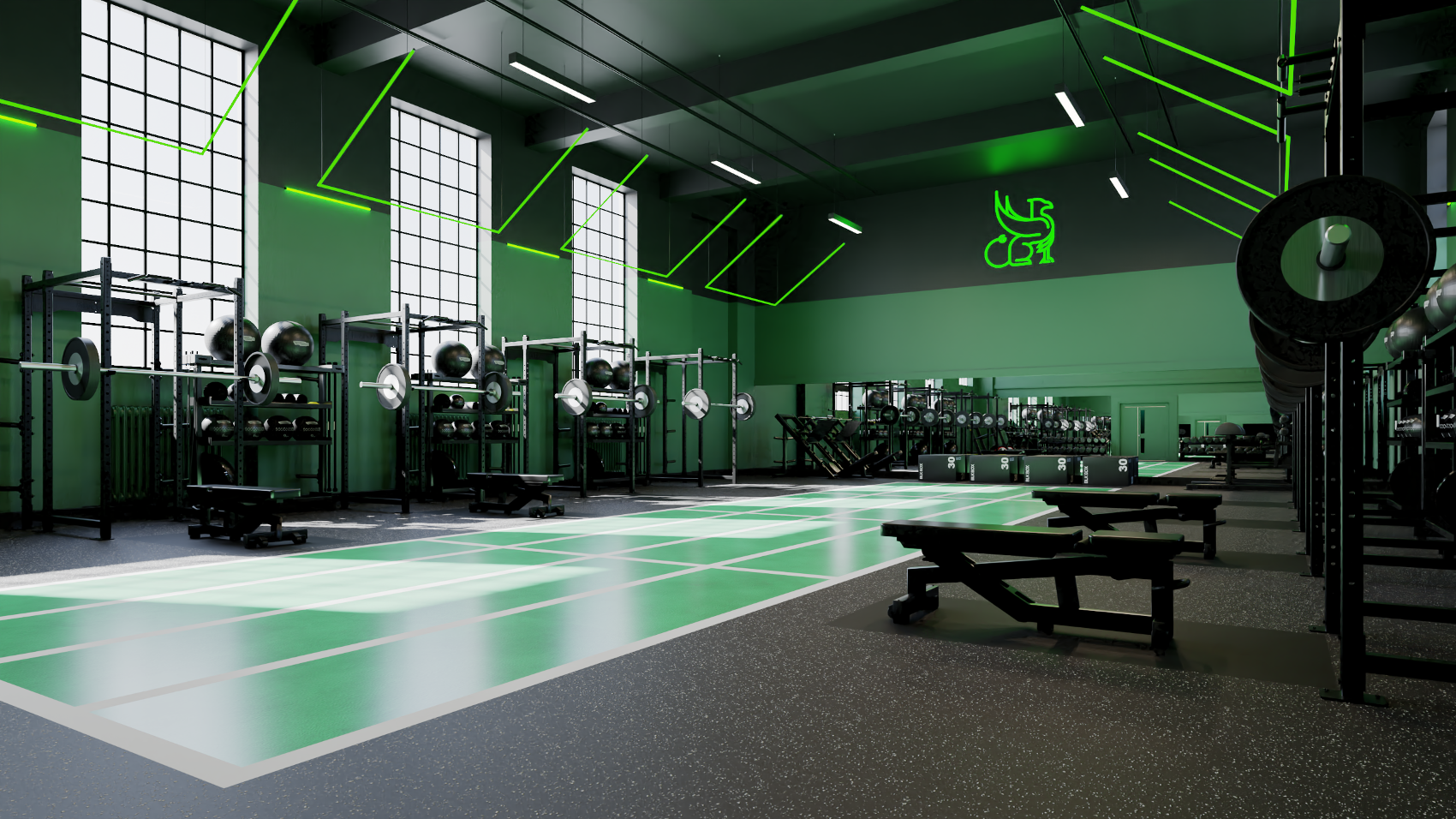 Zynk Design Gym Interior Designer
