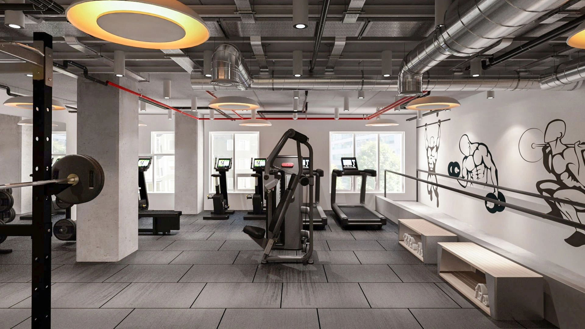 Kelly Hoppen Interiors Gym Interior Designer