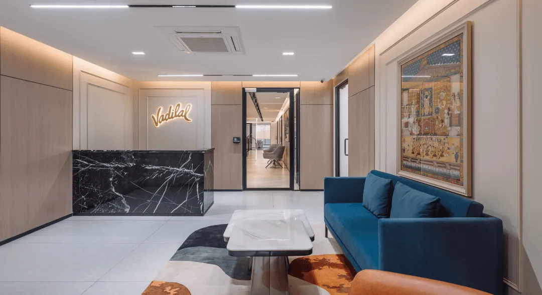 Vadial office Designed by Phi Designs Office Interior Designers