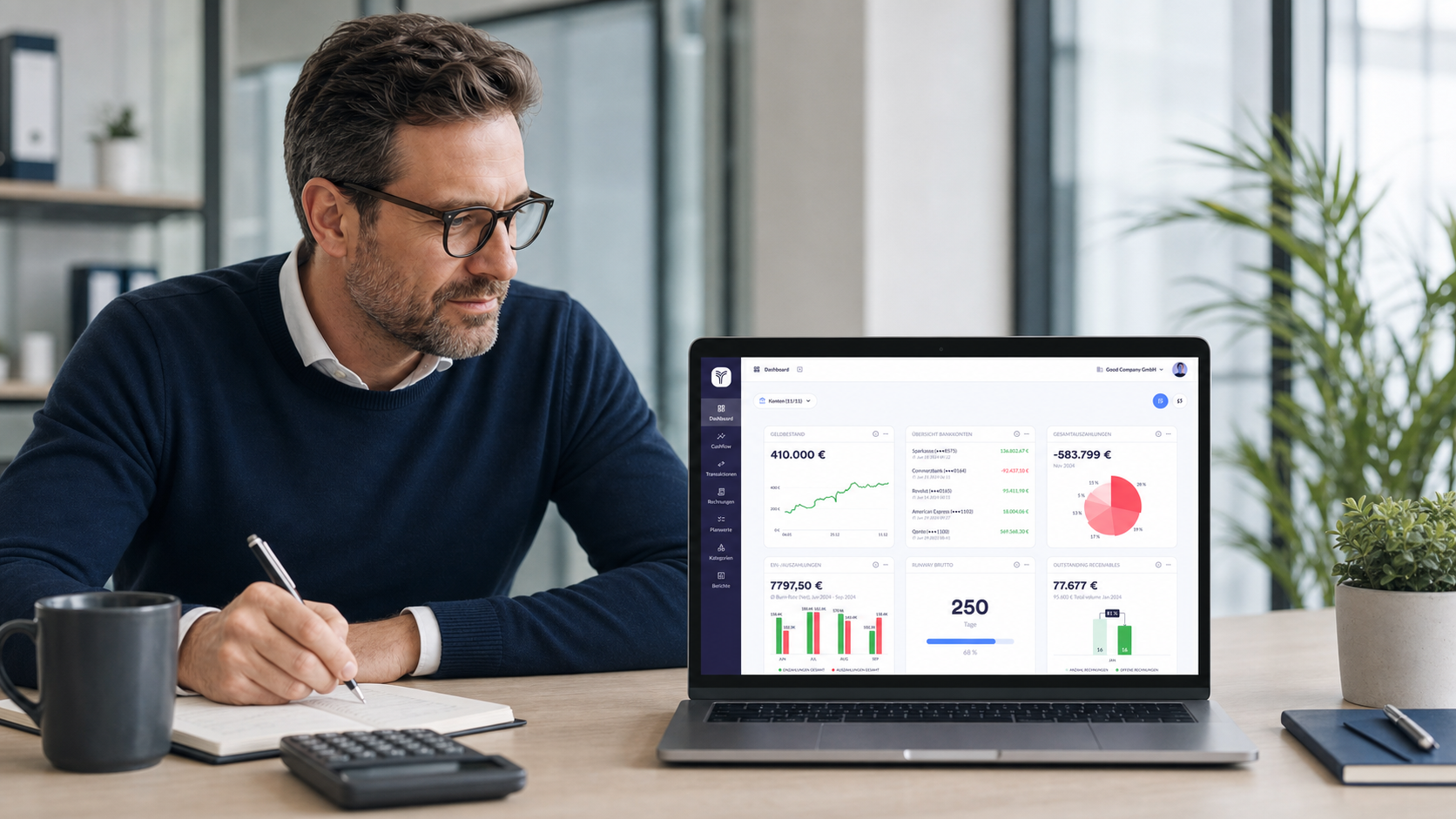 Cashflow berechnen: Formeln, Methoden & Beispiele