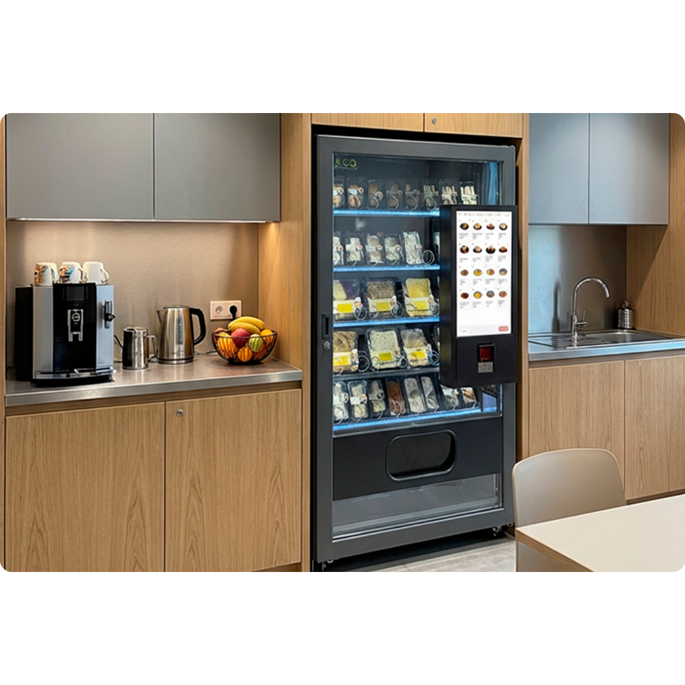 Menüautomat in Kaffeeküche