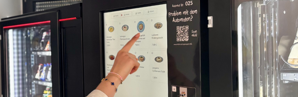 Bestellen am Automat