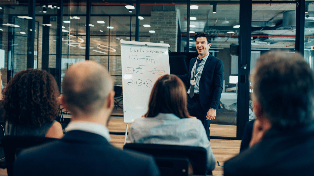 group learning and training session