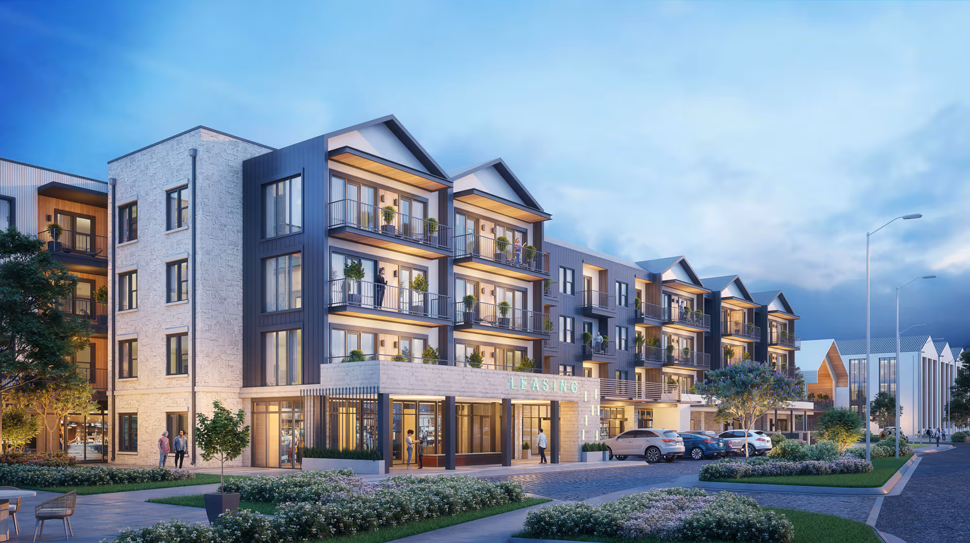 Luxury residential apartments and homes at Haggard Farm Plano