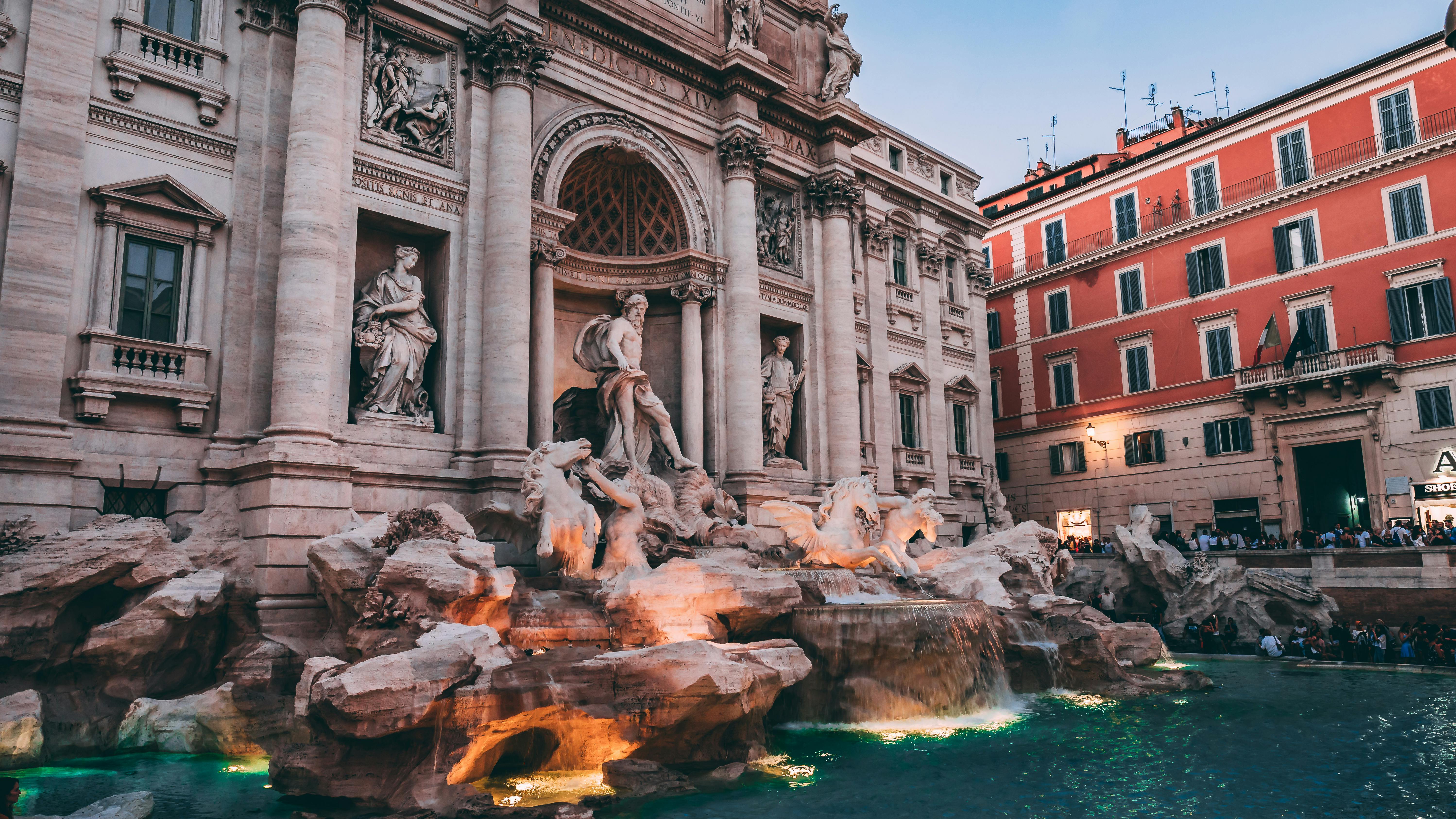 La fontaine de Trevi