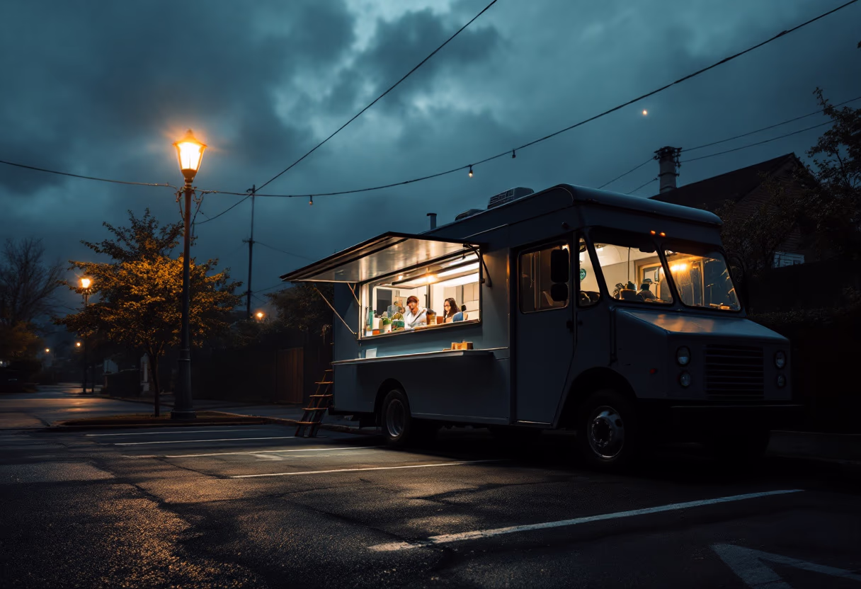 image of food truck location