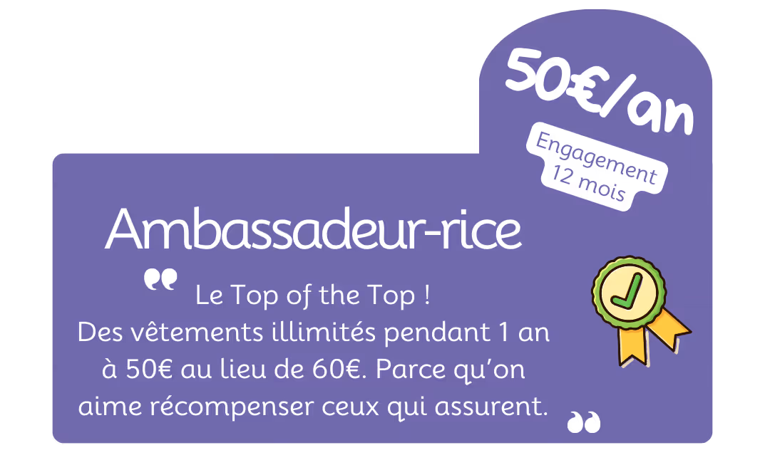 Adhésion annuelle à 50€